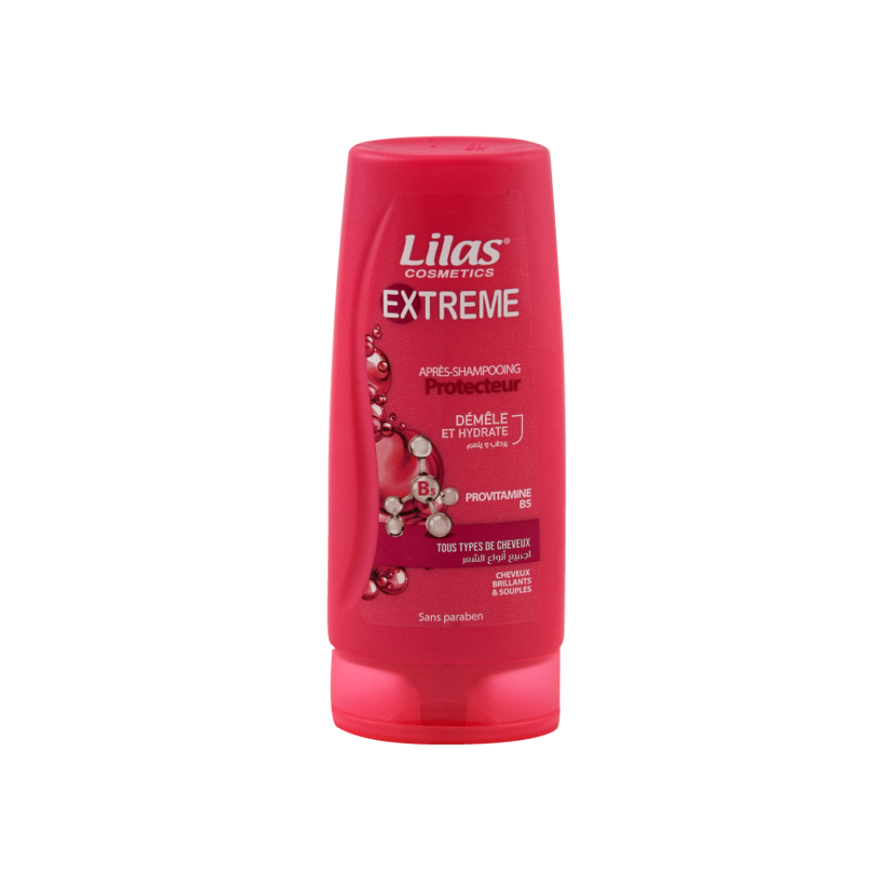 Lilas après-shampooing extreme protecteur pro vitamine b5 tous types de cheveux 180ml