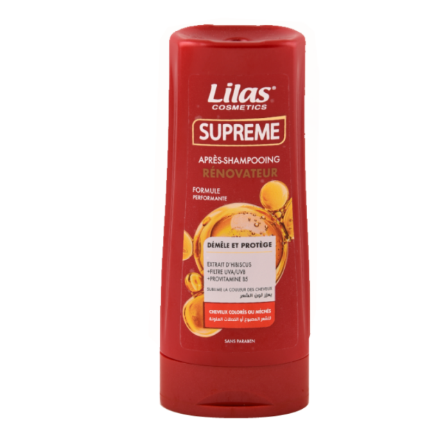Lilas après-shampooing...