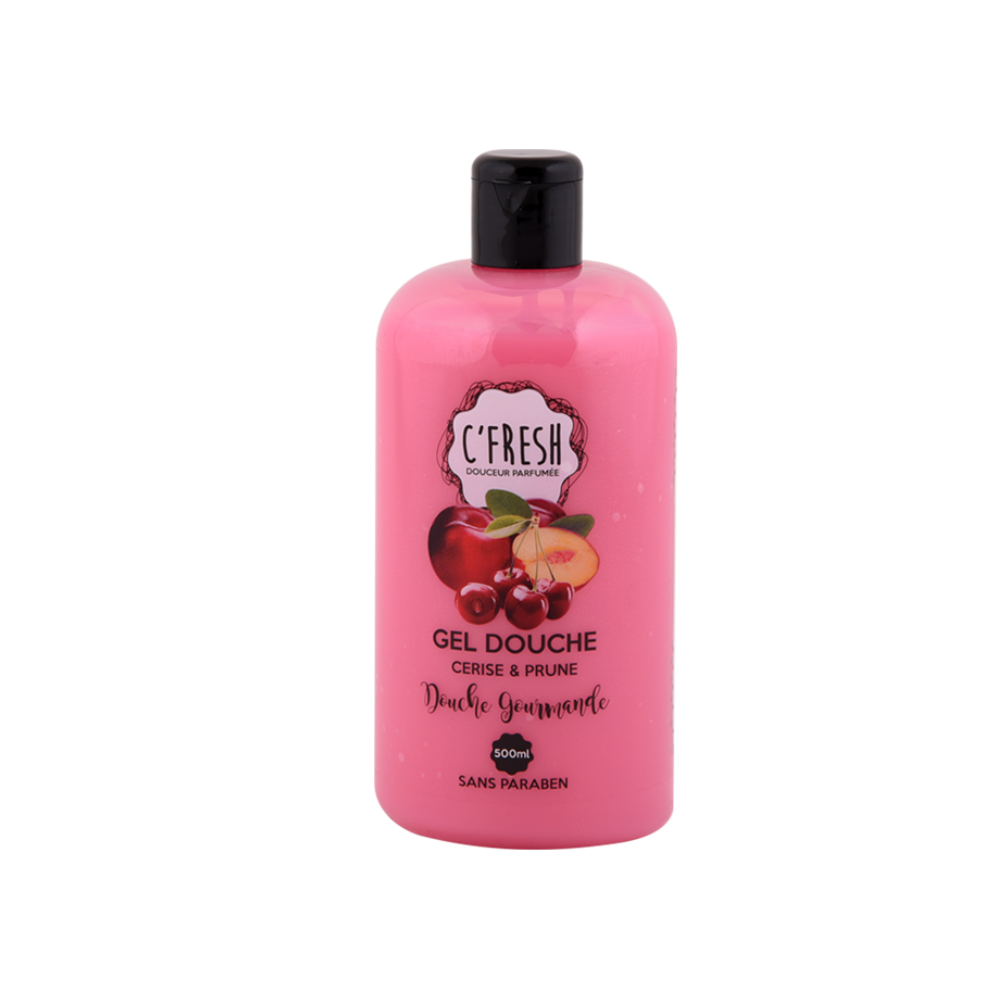 C'Fresh Gel Douche Cerise et Prune 500ml
