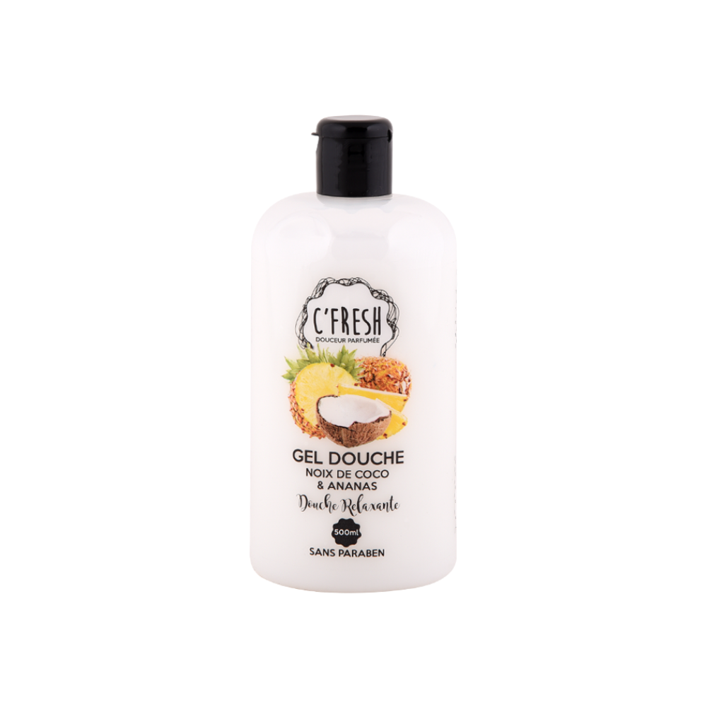 C'Fresh Gel Douche Noix De Coco et Ananas 500ml