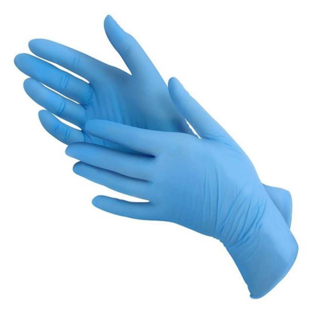 Gants Nitrile Bleu